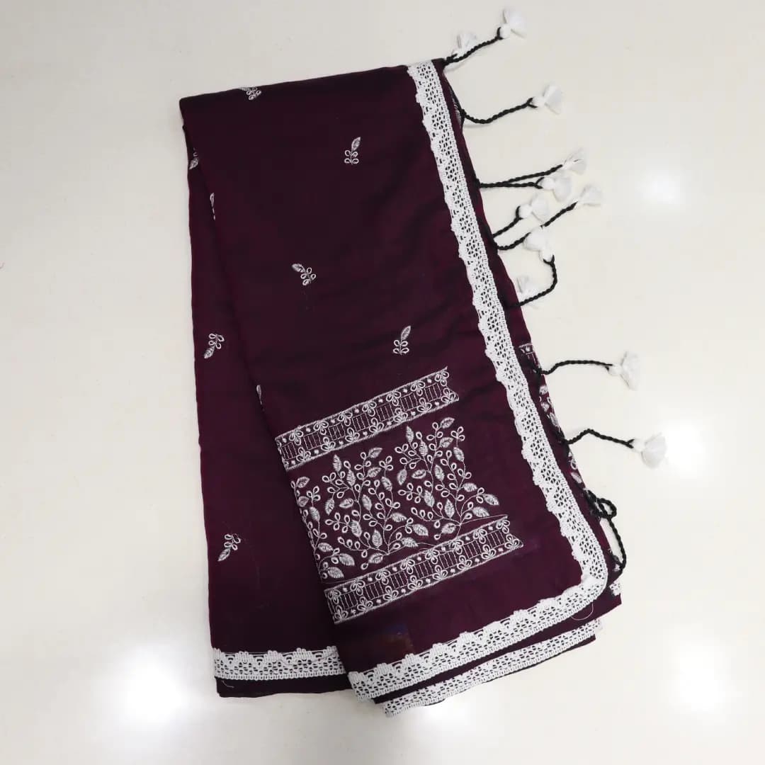 Khadi cotton saree