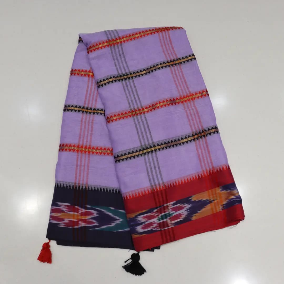 Khadi cotton saree