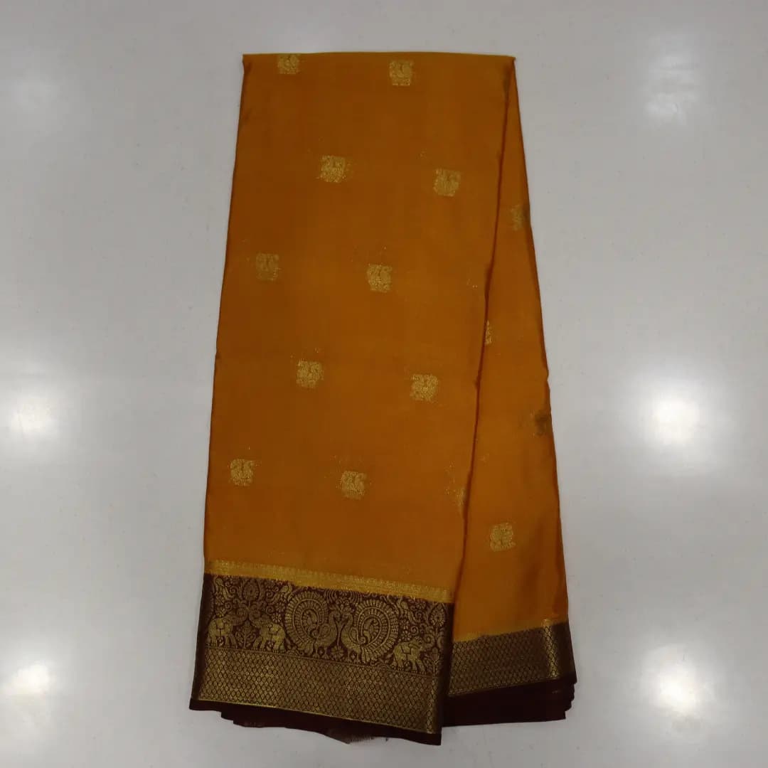 Mysore Crape Saree