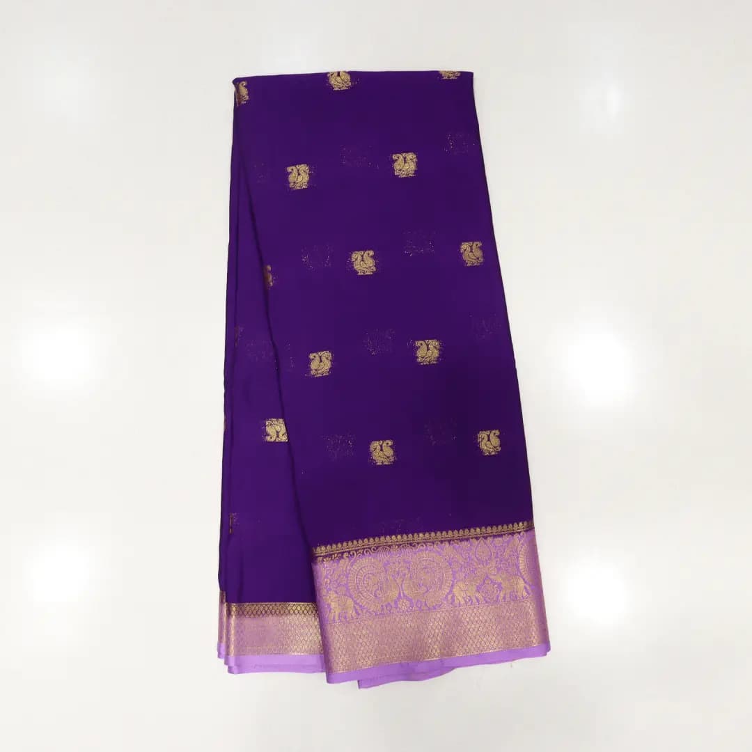 Mysore Crape Saree