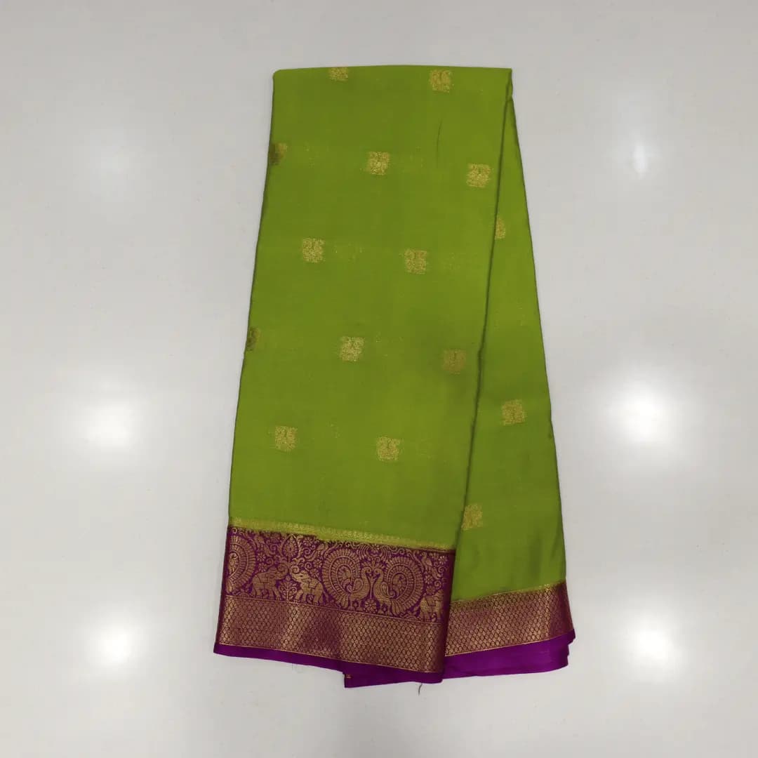 Mysore Crape Saree