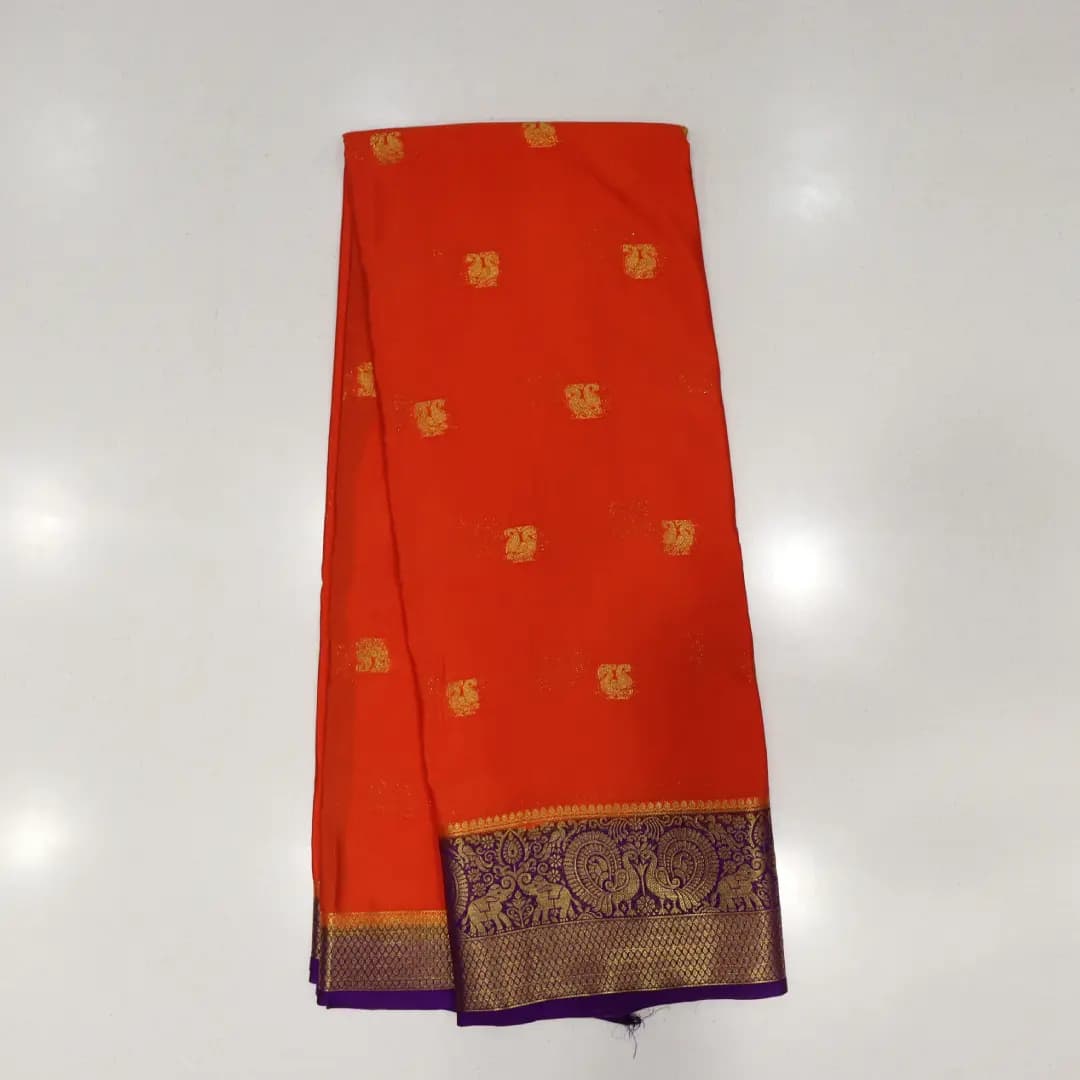 Mysore Crape Saree